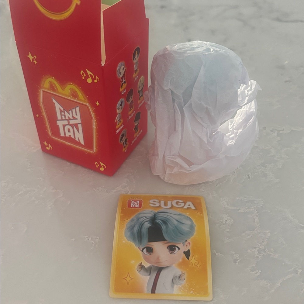 McDonald's Red and Yellow Tiny Tan Toy